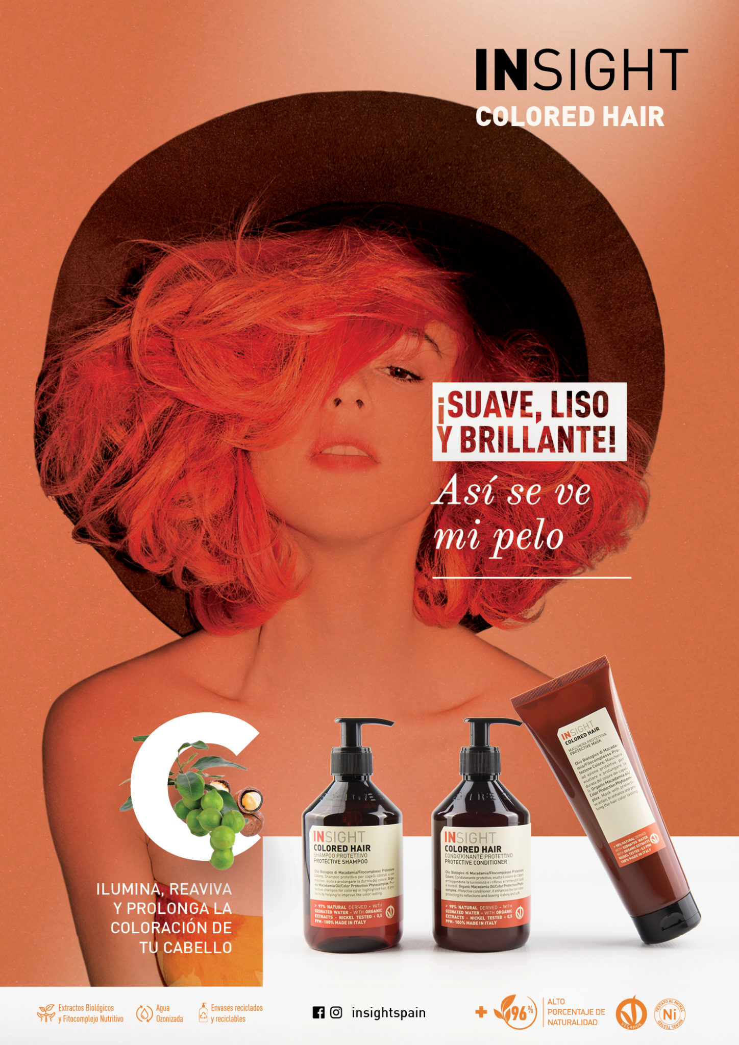 INSIGHT COLORED HAIR PACK CABELLOS TEÑIDOS. - Intercosmetic